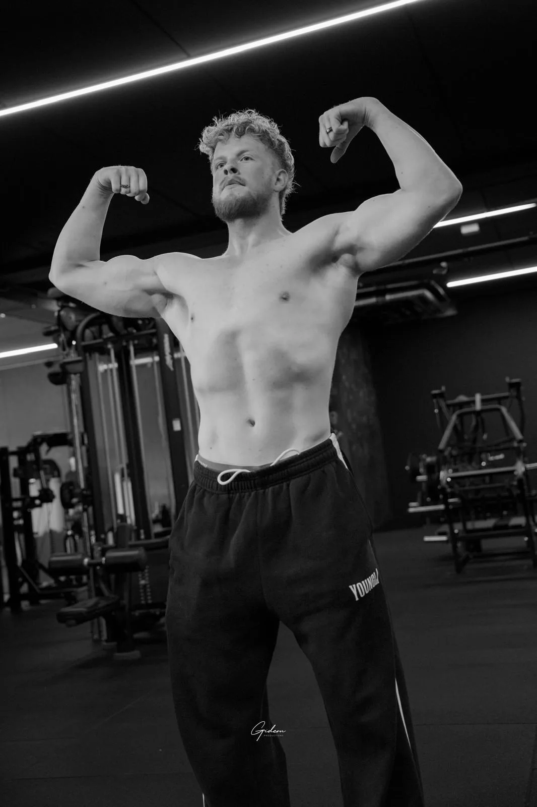 Rick tijdens een training